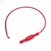 4mm Banana Socket on 50cm 12A Lead only